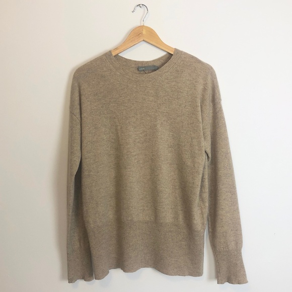 Vince Cashmere Open Back Sweater - Picture 1 of 8